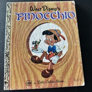 1979 Walt Disney’s Pinocchio vintage book 59cents